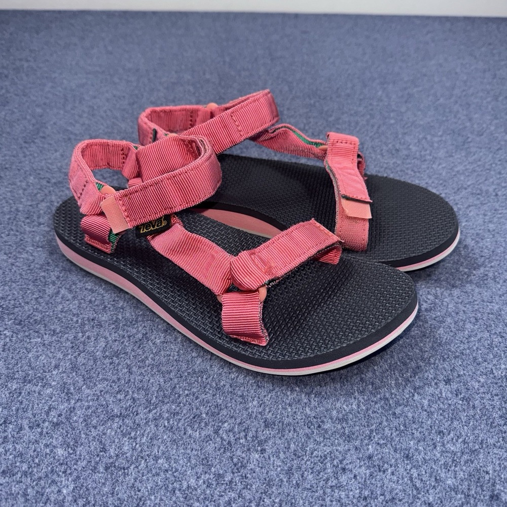 Teva Original Universal Sandals Womens Size 7 Strappy Outdoor Shoes Pink